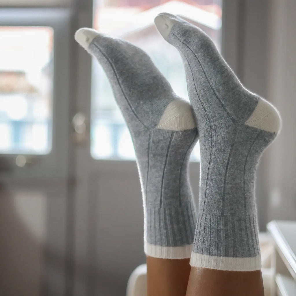 Merino Wool Socks (Grey)
