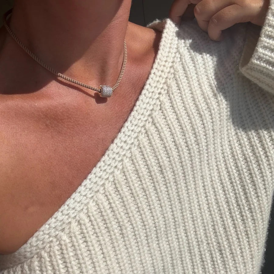 Celine Pave Bead Charm