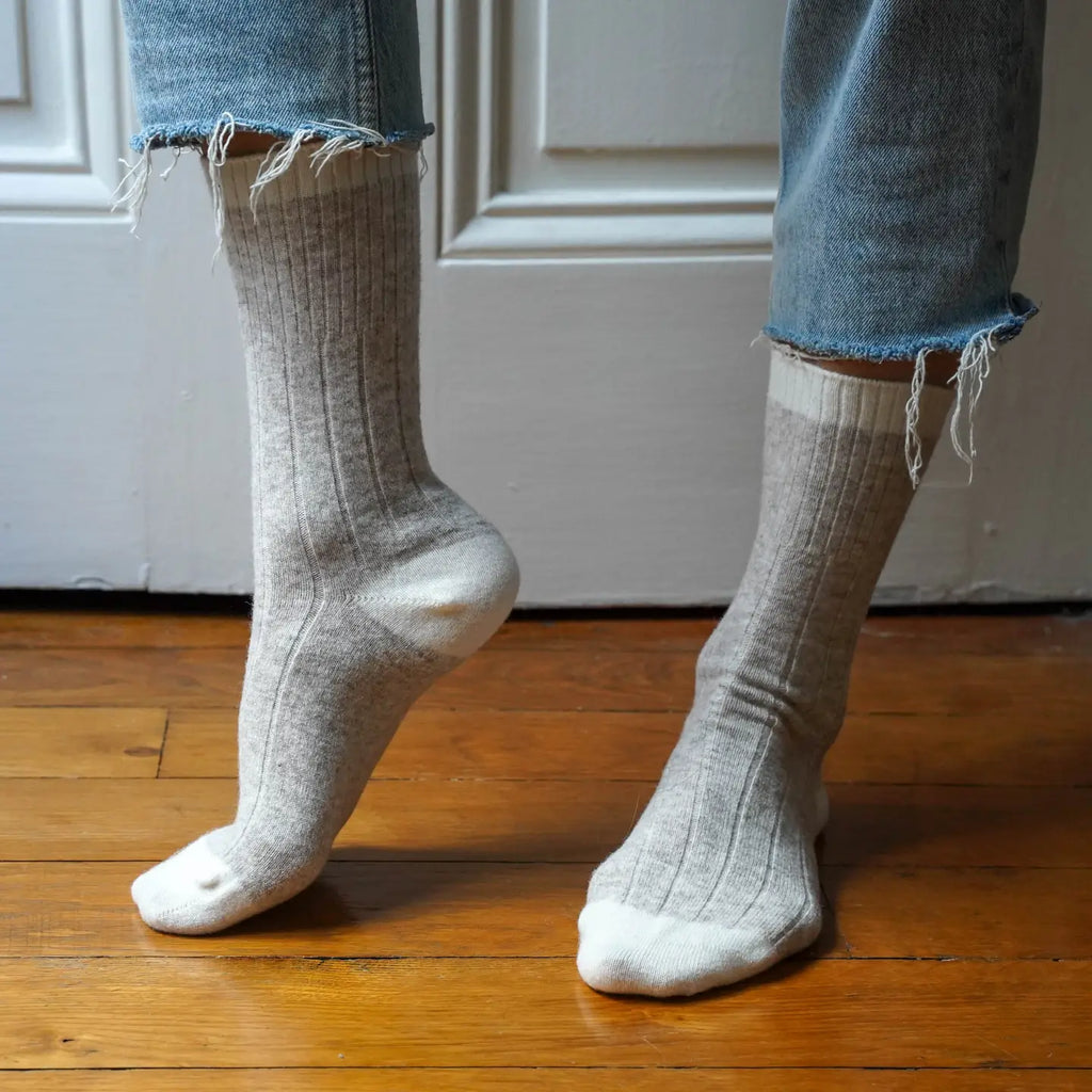 Merino Wool Socks (Sand)