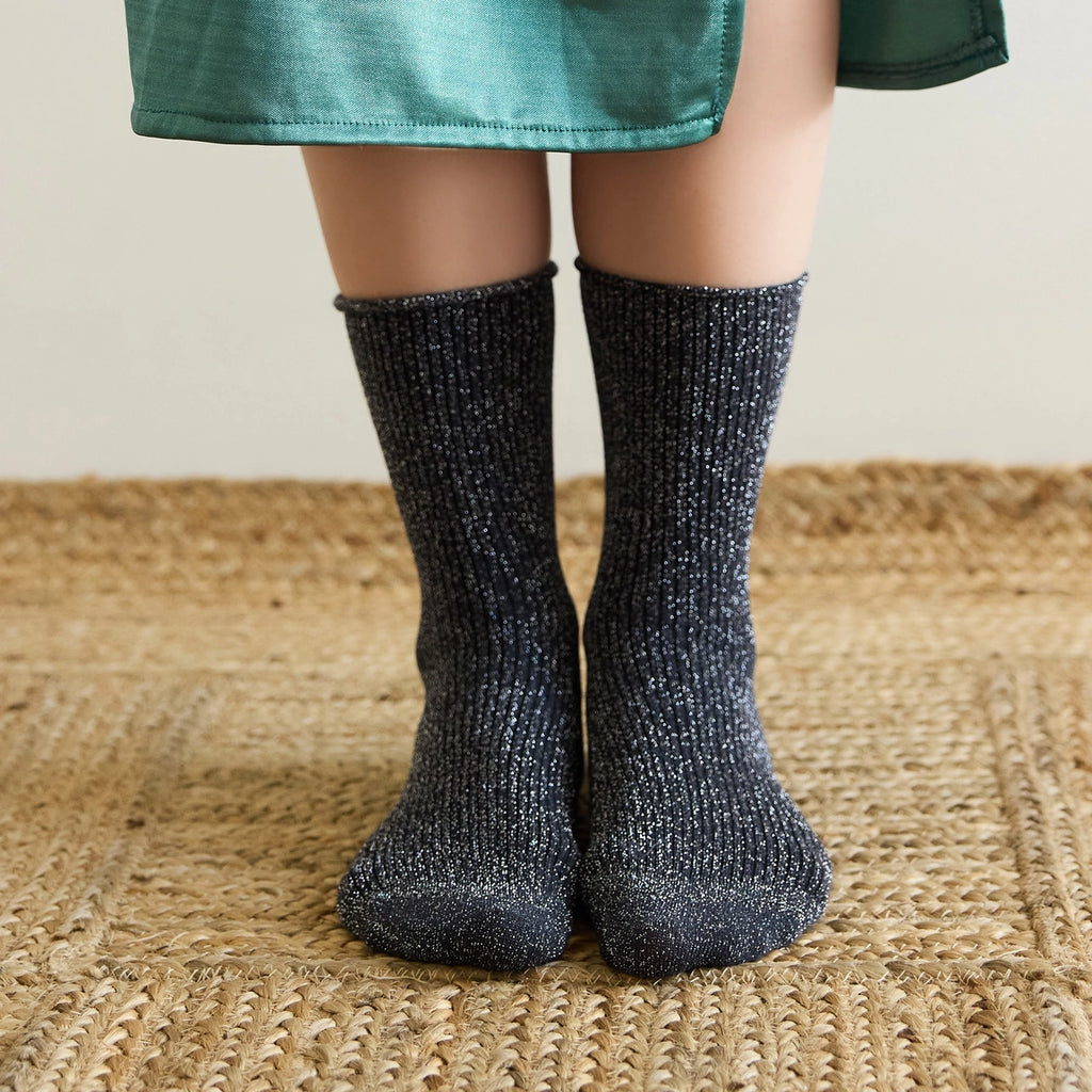 Glitter Lurex Socks