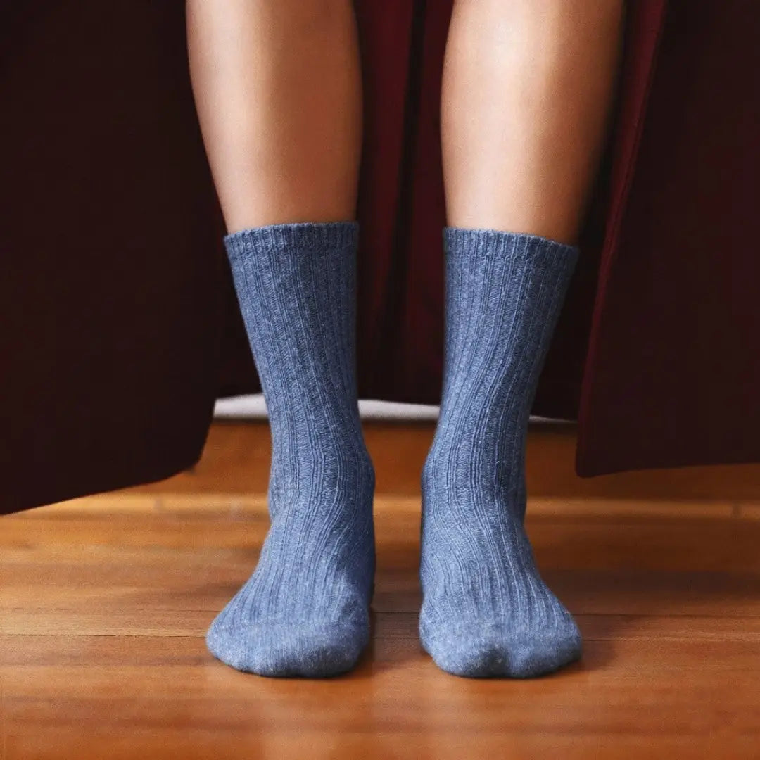 Silk & Wool Dust Star Socks